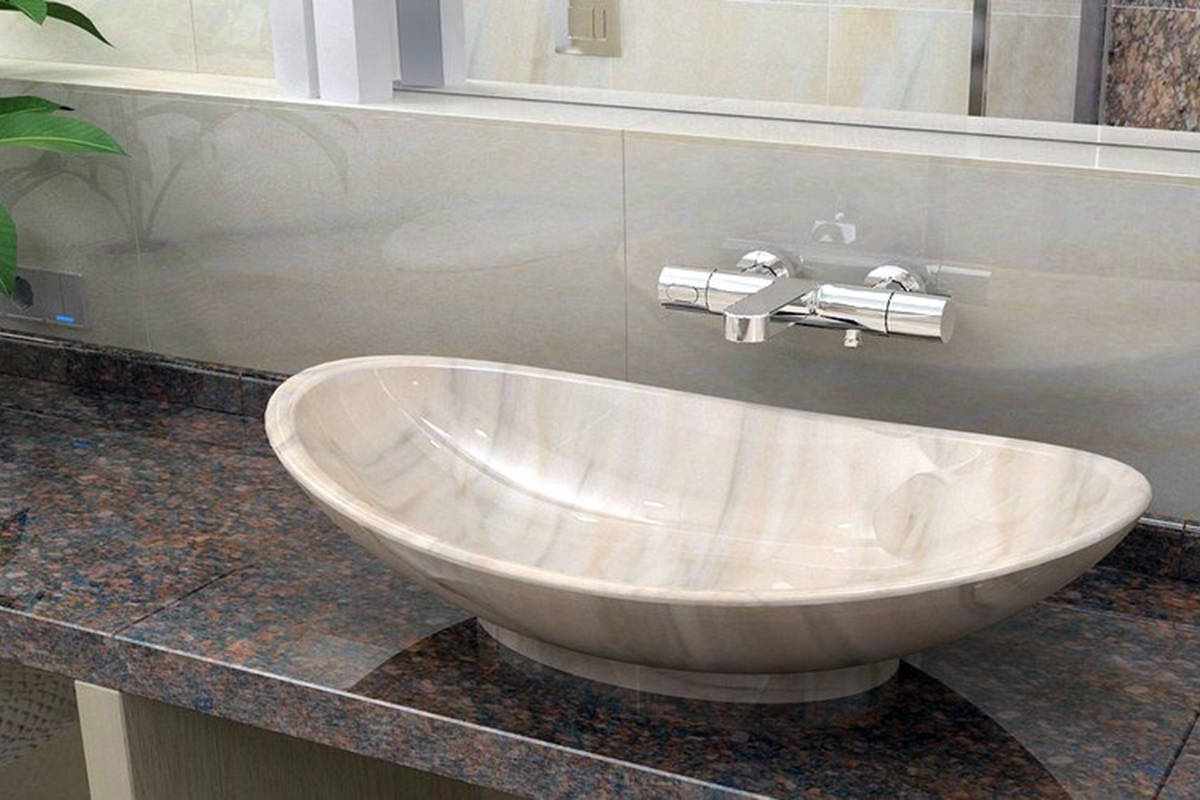 Умывальники, раковины из гранита и мрамора